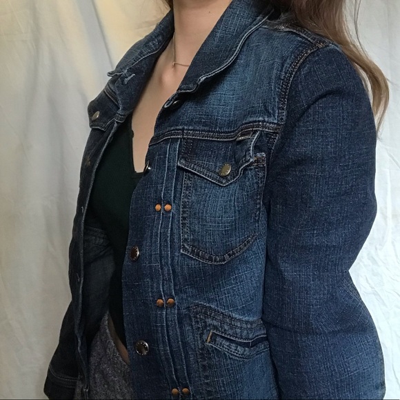 AUTHENTIC escada jean jacket - Picture 2 of 2